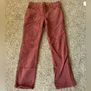 St. John's Bay Corduroy Pants in Deep Red